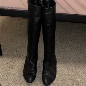 Valerie Stevens Black Over the Knee Boots